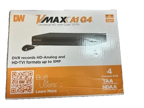 Digital Watchdog 4CH, 2TB, VMAX A1 G4, 4K, 5MP, UHDoC DVR-#VA1G442T