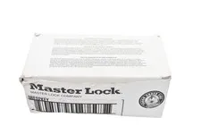 6 Master Lock Padlock Keyed 30mm Shackle Medium Silver Steel Brass With 2 Keys