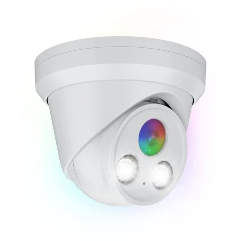 5MP Full Color PoE IP , 2.8mm Lens 118° Wide Angle, F1.0 Aperture, 98.4ft Ful...