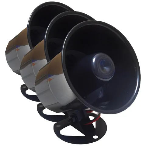 15W DC Wired Alarm Sirens with Metal Brackets - Enhance Your Home Security