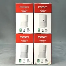 Qty 4 DSC WS4904P Wireless Pet Immune PIR Motion Sensor WS4904 FAST SHIPPING!