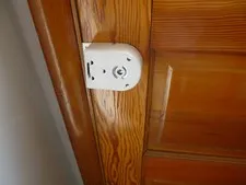 Vintage Burglar Security House Open/Close Door Alarm, No Tools needed to Install