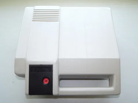 *NO KEY - READ DESC* Sentry White Portable Fire Resistant Safe R4132
