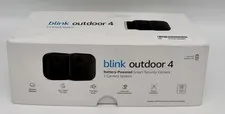 Blink Outdoor 4 (4th Gen) 2 Camera Wireless HD Home Security System Kit
