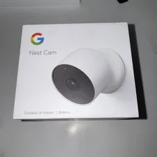 Google Nest Cam Outdoor or Indoor Battery 2nd Generation White