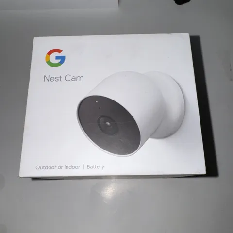 Google Nest Cam Outdoor or Indoor Battery 2nd Generation White