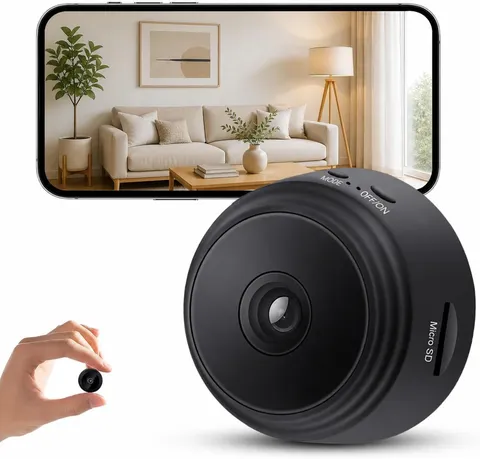 Mini WiFi Camera 1080P HD Wireless Security Cam Night Vision Compact