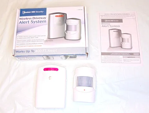 Driveway Alert System Bunker Hill Security Wireless 400ft Range