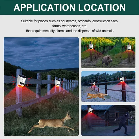 Solar Infrared Motion Sensor Alarm Farm Yard Garden Security Alarm System NEW