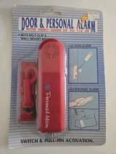 Door & Personal Piezo-Siren Up to 112 dB Alarm With Belt Clip **NEW** 