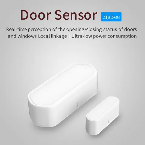 Wireless Door Window Sensor Graffiti For Tuya Smart Door Window Alarm Detector