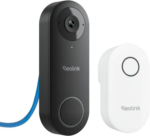 Video Doorbell PoE Camera – 2K IP Security Camera Outdoor with Chime V2, 4:3 Asp