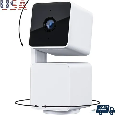Indoor/Outdoor IP65-Rated 1080p Pan/Tilt/Zoom Wi-Fi Smart Home Security Camera