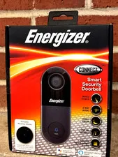 Sealed/New in Box ENERGIZER Connect Smart Security Doorbell Kit