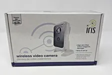 Iris Wireless Video Camera High Def(720 p) Model RC-8221 New Sealed