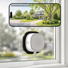 ELECCTV 2.5K Window security Camera, 2.4G/5GHz WiFi Indoor Camera for Home Secur