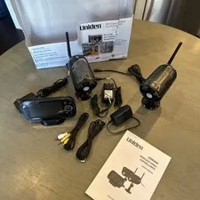 Uniden UDR444 Wireless Security Camera System w/ Monitor Night Vision Motion TV