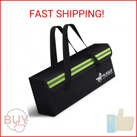 FLASLD E-Bike Battery Bag Fireproof Safe Charging Bag Explosionproof Lipo Batter