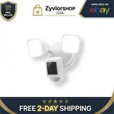 WYZE Floodlight Camera v2 - 2K HD Security Camera with Night Vision