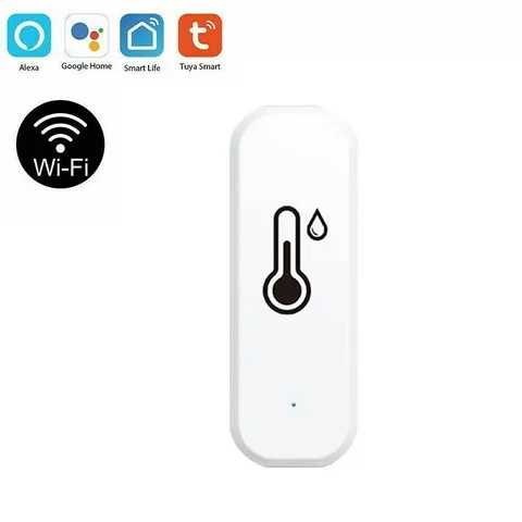 Tuya APP Smart Life WiFi Temperature & Humidity Sensor Work with Alexa & Google