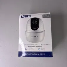 Lorex 1080p Indoor Wi‑Fi IP Camera, Person Detection, Alexa/Google Assistant