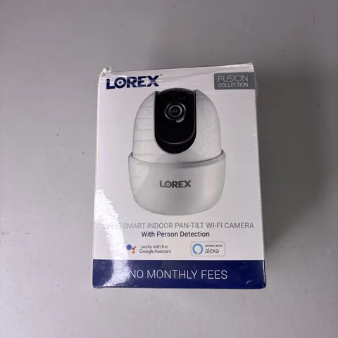 Lorex 1080p Indoor Wi‑Fi IP Camera, Person Detection, Alexa/Google Assistant