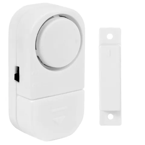1 Set Wireless Window Door Magnet Alarms Magnetic Sensor Security Burglar Alarm 