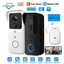 5GHz 2.4GHz Wireless WIFI Doorbell 1080P Video Intercom Door Bell With Camera