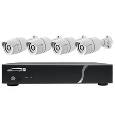 4 Channel TVI DVR Bullet Cameras