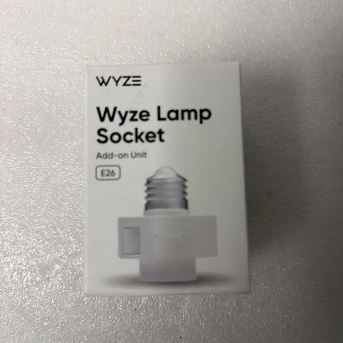 Wyze Lamp Socket Add On Unit Power Adapter for Wyze Cam E26 (E19)