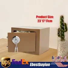 Mini Safe Box, Coin operated Security Box with Mechanical Keys Q235 Steel