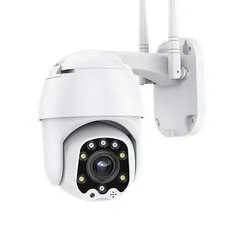 Outdoor PTZ WiFi IP Security Camera 1080P Home Surveillance Camera Pan/Tilt T...