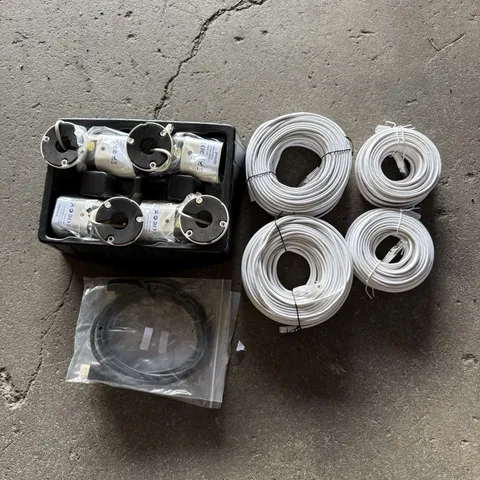 4 Zmodo ZP-IBH15-S Security Camera Outdoor Wired Bullet White CCTV