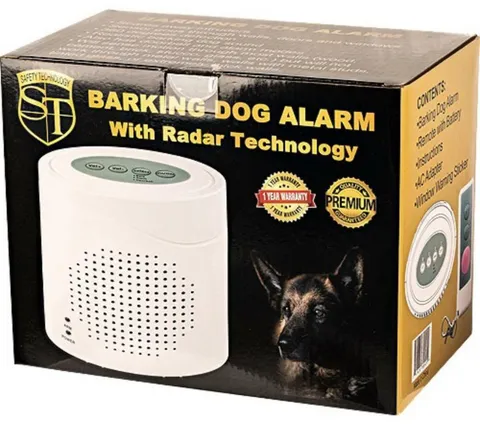 BARKING WATCH DOG Electronic Home Safety Security REMOTE Burglar Alarm System K9