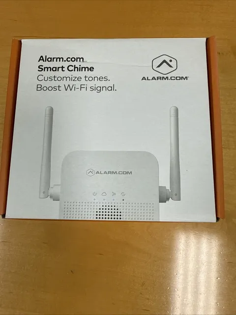 Alarm.com Smart Chime Wireless WiFi Extender Doorbell Chime ADC-W115C FREE SHIP