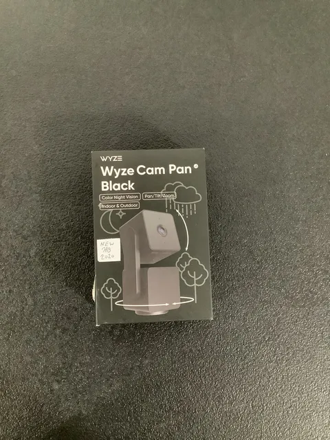 Wyze Cam Pan v3 Indoor/Outdoor IP65 1080P 360° Pan/Tilt/Zoom Wi-Fi - Black
