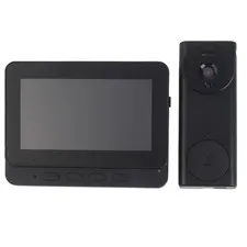 Compact Wireless Intercom for System featuring a 4 3 Inch High Definition