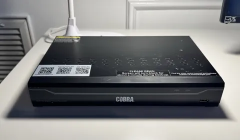 Cobra 63890 8CH HD Digital Video Recorder Security CCTV DVR Unit Only UNTESTED