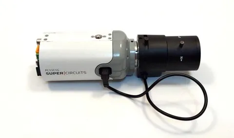 Super Circuits PC33C5G Camera With CCTV Lens 2.8-12mm