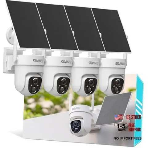 Vicohome 2K AI Solar Security Camera Wireless Outdoor, Wi-Fi (2.4 GHz) 4CQ4
