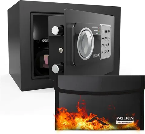 Caja Fuerte De Seguridad Para Dinero Cajas Fuertes Contra Fuego Pequea
