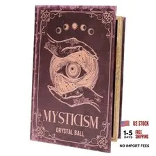 Decorative Book Box with Embossed Design Fake Book Storage Box | Secret L/EYE