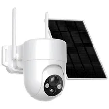 Outdoor Security Camera, 2K Resolution, Solar Power