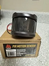 Morris Wired PIR Motion Sensor Dusk-to-Dawn Bronze 5-60 ft CAT#72582B