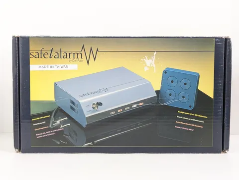 Del-Rain safetalarm Home Security System 400 Cubic Meters 110db New Vintage 