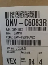 Hanwha QNV-C6083R 2MP IR Outdoor Vandal Dome AI Camera White