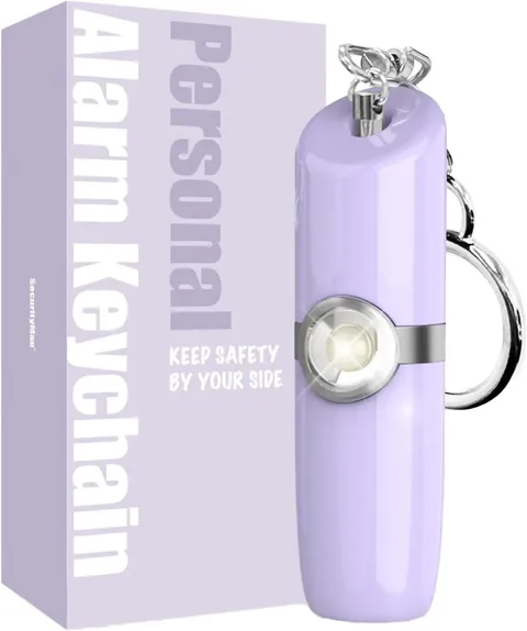 Securityman Personal Alarms for Women | Safety Alarm Keychain (Loud 130dB Siren