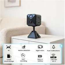 Ultra-Concealable Mini Security Camera with Night Vision