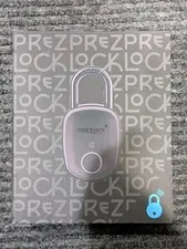 PREZLOCK Pebble Plus Smart Fingerprint Padlock Model EL-06