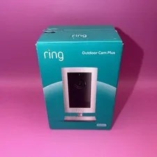 Ring Outdoor Cam Plus Battery Smart Security Camera 2K Brand New Sealed.